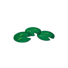 10 Lily Pads Mats + River Floor Mat-Furniture, Mats & Rugs, Multi-Colour, Rugs, Stepping Stones, Willowbrook-Learning SPACE