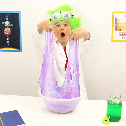 Galaxy Slime Play-Stock-Learning SPACE