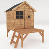 Snug Playhouse - Optional Tower With Slide or Activity Set-Forest School & Outdoor Garden Equipment, Mercia Garden Products, Play Houses, Playground Equipment, Playhouses-Tower-No Install-Learning SPACE