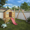 Snug Playhouse - Optional Tower With Slide or Activity Set-Forest School & Outdoor Garden Equipment, Mercia Garden Products, Play Houses, Playground Equipment, Playhouses-Tower & Activity Set-Mainland UK Install-Learning SPACE