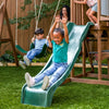 Wilderness Point Swing Set with Slide-Kidkraft Toys, Outdoor Swings, Outdoor Toys & Games, Playground Equipment-Learning SPACE