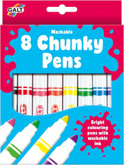 8 Chunky Pens - Washable-Arts & Crafts, Baby Arts & Crafts, Back To School, Drawing & Easels, Early Arts & Crafts, Galt, Nurture Room, Primary Arts & Crafts, Primary Literacy, Seasons, Stationery, Stock-Learning SPACE
