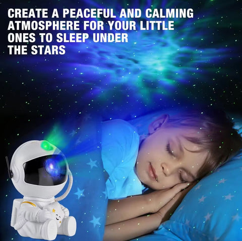 Astronaut Starry Sky Projector Light-Gifts for 5-7 Years Old, Gifts for 8+, Night Light, Sensory Projectors, Sleep Issues, Teenage & Adult Sensory Gifts, Visual Fun, Visual Sensory Toys-Learning SPACE