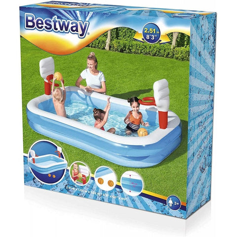 Bestway Basketball Play Above Ground Pool-Bestway, Featured, Paddling Pools-Learning SPACE