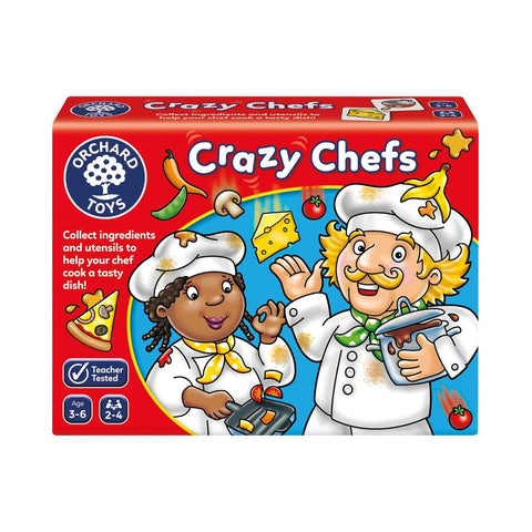 Crazy Chefs Game - Matching Game-Early years Games & Toys, Games & Toys, Gifts For 2-3 Years Old, Gifts For 3-5 Years Old, Imaginative Play, Kitchens & Shops & School, Learning Activity Kits, Orchard Toys, Play Kitchen Accessories, Pretend play, Primary Games & Toys, Stock, Table Top & Family Games-Learning SPACE
