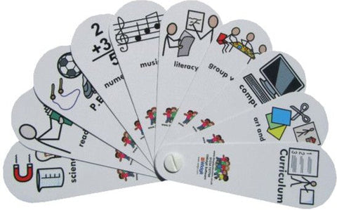 Curriculum At School Subject Symbol Fan-Hand Fans-Back To School, Calmer Classrooms, communication, Communication Games & Aids, Fans & Visual Prompts, Helps With, Life Skills, Neuro Diversity, Planning And Daily Structure, Play Doctors, Primary Literacy, PSHE, Schedules & Routines, Seasons, Social Stories & Games & Social Skills, Stock-Learning SPACE
