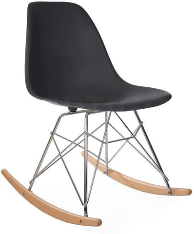 Eames Style Rocking Side Chair-Matrix Group, Movement Chairs & Accessories, Nurture Room, Rocking, Seating, Sensory Room Furniture-Grey-Learning SPACE
