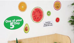 Fruit Slices Sticker Set-Furniture, Sticker, Wall & Ceiling Stickers, Wall Decor-Learning SPACE