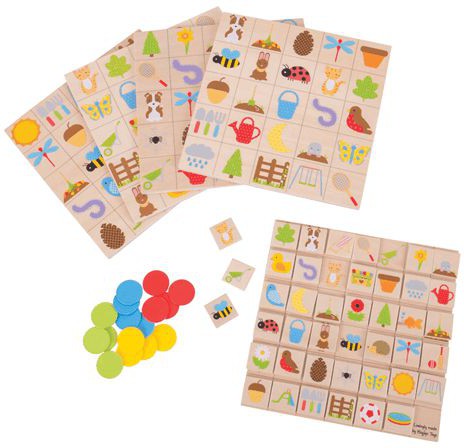 Garden Bingo - Family Fun in the Sun-Bigjigs Toys, Counting Numbers & Colour, Early Years Maths, Games & Toys, Garden Game, Maths, Primary Games & Toys, Primary Maths, Stock, Table Top & Family Games, Teen Games-Learning SPACE