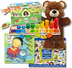 Gift Box 2-3 Years Old-Sensory toy-Learning Activity Kits, Sensory Boxes-Learning SPACE