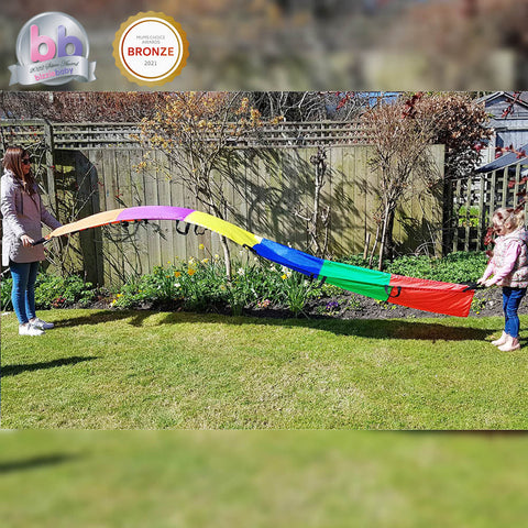 Junior Rainbow Wave-Active Games, EDUK8, Forest School & Outdoor Garden Equipment, Garden Game, Playground, Playground Equipment, Sensory Garden-Learning SPACE