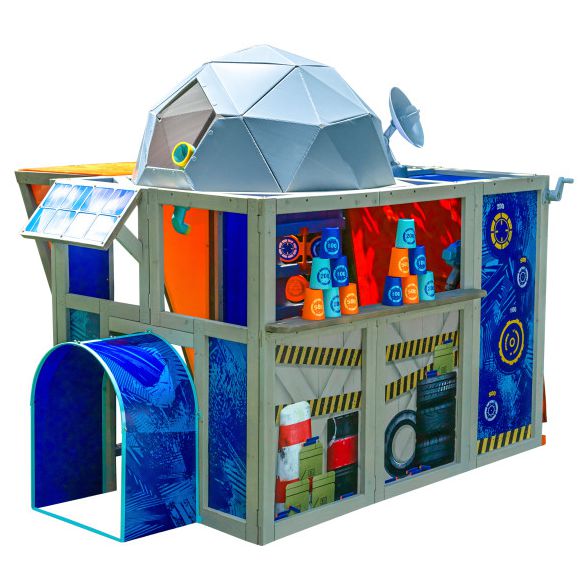 Nerf Geo Strike Headquarters-Building Toys-Active Games, Exercise, Garden Game, Gifts For 3-5 Years Old, Kidkraft Toys, Outdoor Toys & Games, Play Houses-Learning SPACE