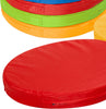 Pack of 10 Carry Cushions-Bean Bags & Cushions, Chill Out Area, Cushions, Eden Learning Spaces, Mats, Multi-Colour, Nurture Room, Sit Mats, Stock-Learning SPACE
