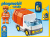 Playmobil® 1.2.3 Recycling Truck-Baby & Toddler Gifts, Cars & Transport, Games & Toys, Gifts For 1 Year Olds, Gifts For 3-5 Years Old, Imaginative Play, Playmobil, Small World-Learning SPACE