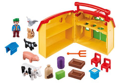 Playmobil® My Take Along Farm-Early years Games & Toys, Farms & Construction, Games & Toys, Gifts For 1 Year Olds, Gifts For 3-5 Years Old, Imaginative Play, Playmobil, Primary Games & Toys, Small World-Learning SPACE