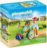Playmobil® Patient In Wheelchair-Early years Games & Toys, Fire. Police & Hospital, Games & Toys, Gifts For 3-5 Years Old, Imaginative Play, Nurture Room, Playmobil, Primary Games & Toys, Small World, Stock-Learning SPACE