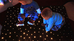 Fibre Optic Star Carpet-Fibre Optic Lighting, Mats & Rugs, Rugs, Sensory Room Lighting, Star & Galaxy Theme Sensory Room-Learning SPACE