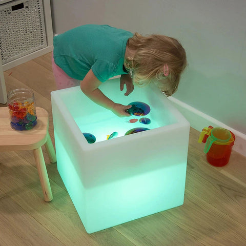 Sensory Mood Play Cube-AllSensory, Calming and Relaxation, Helps With, Lamp, Light Boxes, Sensory Light Up Toys, Sensory Processing Disorder, Sensory Room Lighting, Sensory Seeking, Teenage Lights, TickiT, Visual Sensory Toys-Learning SPACE