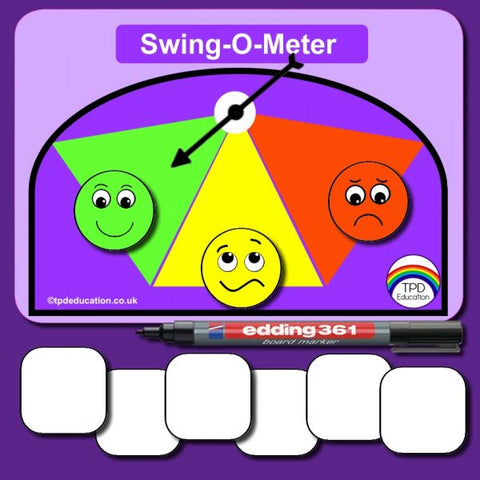 Swing-O-Meter Communication Tool-Additional Need, Calmer Classrooms, communication, Fans & Visual Prompts, Helps With, Neuro Diversity, Play Doctors, PSHE, Social Emotional Learning, Social Stories & Games & Social Skills, Stock-Learning SPACE