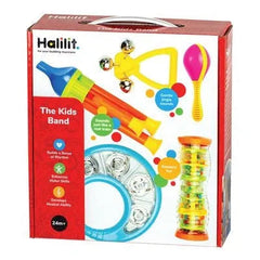 The Kids Band Gift Set-AllSensory, Baby & Toddler Gifts, Baby Cause & Effect Toys, Baby Musical Toys, Baby Sensory Toys, Early Years Musical Toys, Gifts for 0-3 Months, Gifts For 1 Year Olds, Gifts For 6-12 Months Old, Halilit Toys, Music-Learning SPACE
