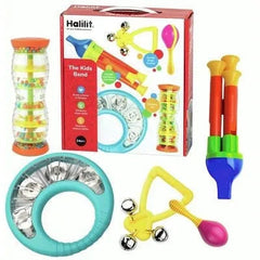 The Kids Band Gift Set-AllSensory, Baby & Toddler Gifts, Baby Cause & Effect Toys, Baby Musical Toys, Baby Sensory Toys, Early Years Musical Toys, Gifts for 0-3 Months, Gifts For 1 Year Olds, Gifts For 6-12 Months Old, Halilit Toys, Music-Learning SPACE