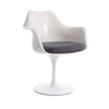 Tulip Eero Saarinen Style Arm Chair-Matrix Group, Movement Chairs & Accessories, Nurture Room, Seating, Sensory Room Furniture-White & Grey-Learning SPACE