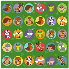 Woodland Animals Placement 3x3m Carpet-Kit For Kids, Mats & Rugs, Nature Sensory Room, Placement Carpets, Rugs, Square, World & Nature-Learning SPACE