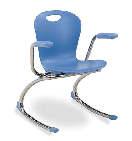 ZUMA® Rocker Chair with Arms - Large-Additional Need, Calming and Relaxation, Gross Motor and Balance Skills, Helps With, Movement Chairs & Accessories, Nurture Room, Rocking, Seating, Stock-Blue-Learning SPACE