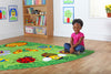 Back to Nature™ Bug Corner Placement Carpet-Corner & Semi-Circle, Kit For Kids, Mats & Rugs, Natural, Nature Sensory Room, Placement Carpets, Rugs, World & Nature-Learning SPACE