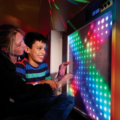 LED Musical Touch Wall for Sensory Rooms-Bubble Walls, Music, Primary Music, Sensory Wall Panels & Accessories, Sound, Sound Equipment, Teenage Lights-Learning SPACE